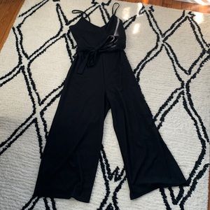 Miss Selfridge Black Jumpsuit